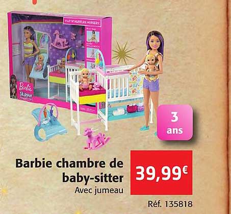 Barbie Chambre De Baby-sitter