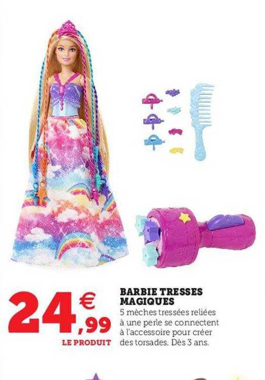 barbie tresses magiques