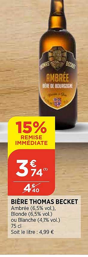 bière thomas becket