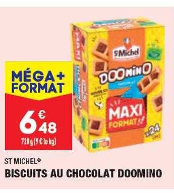 Biscuits Au Chocolat Doomino St Michel