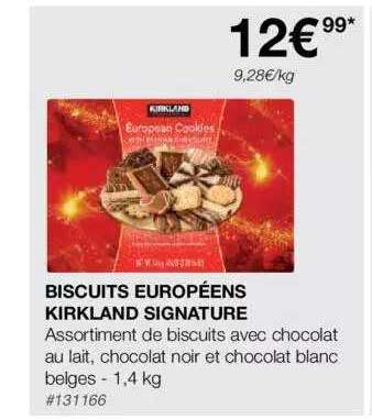 biscuits européens kirkland signature