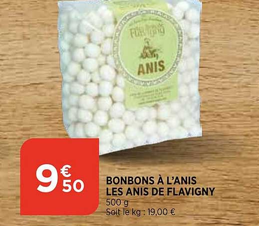 bonbons à l'anis les anis de flavigny