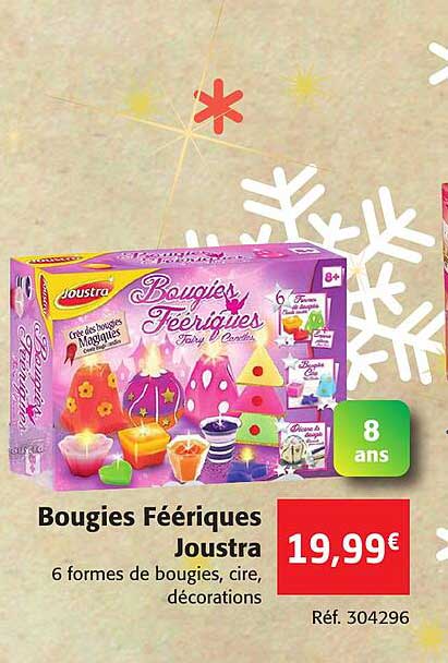 bougies féériques joustra