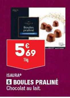 boules praliné isaura