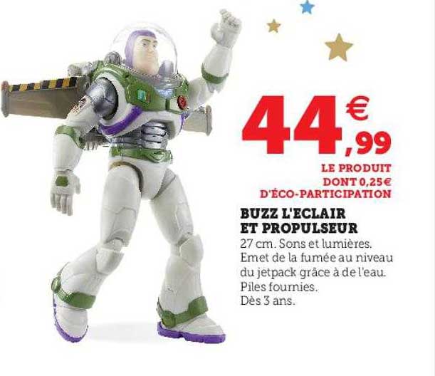 buzz l'éclair et propulseur
