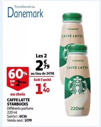 caffè latte starbucks
