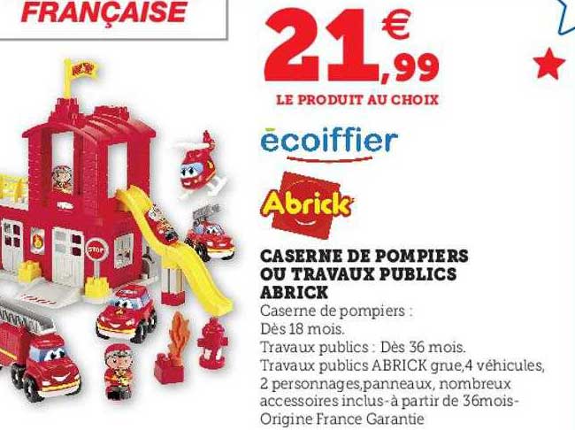 caserne de pompiers ou travaux publics abrick écoiffier