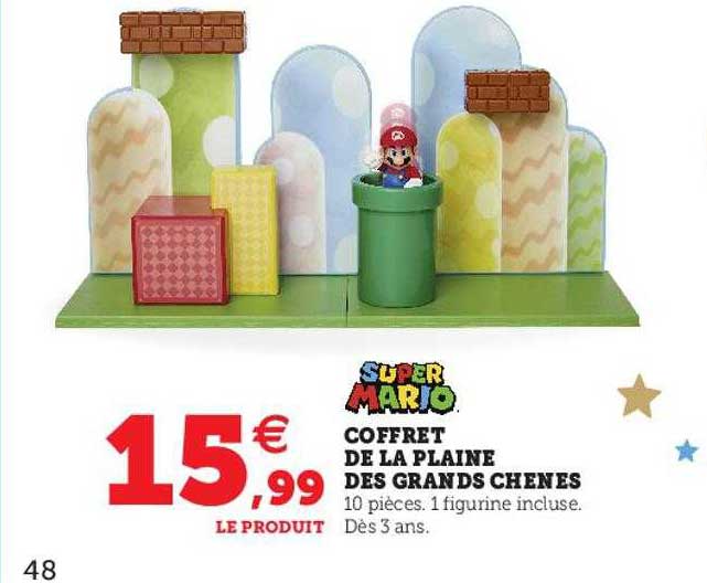 coffret de la plaine des grands chênes super mario