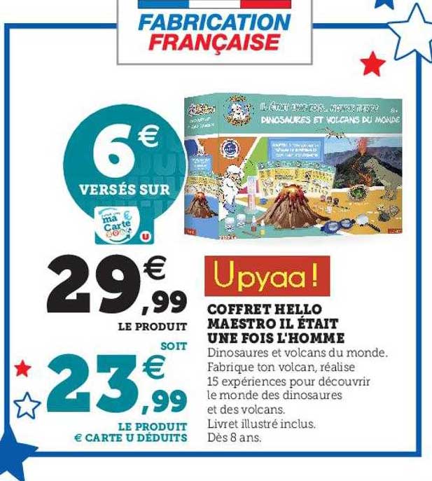 coffret hello maestro il était une fois l'homme upyaa!