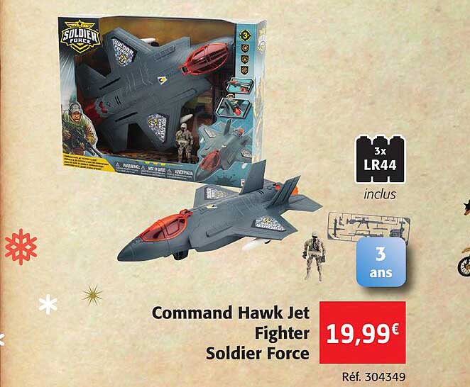 command hawk jet fighter soldier force
