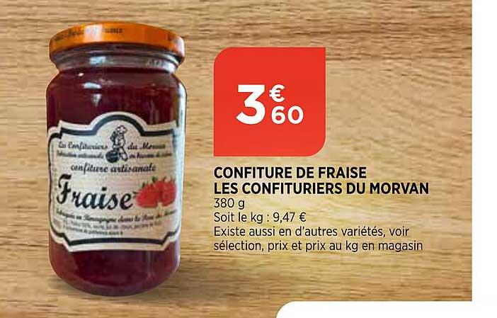 Confiture De Fraise Les Confituriers Du Morvan