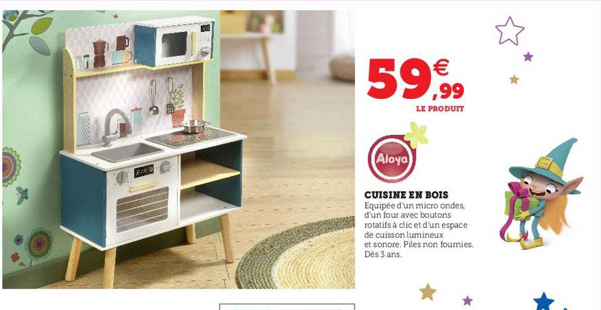 cuisine en bois aloya