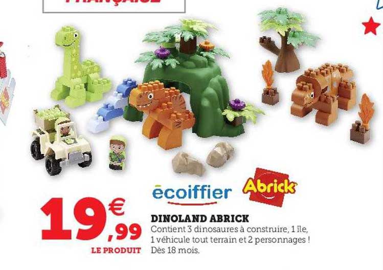 Dinoland Abrick écoiffier