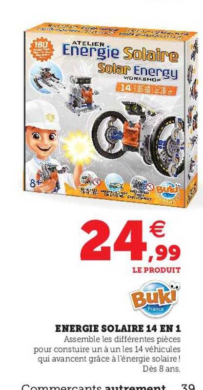 Energie Solaire 14 En 1 Buki