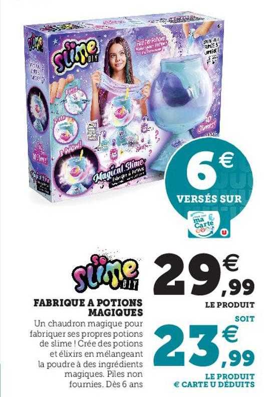 fabrique à potions magiques  so slime