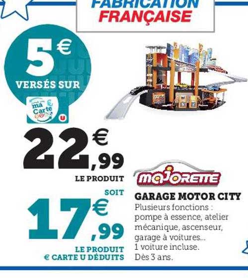 garage motor city majorette