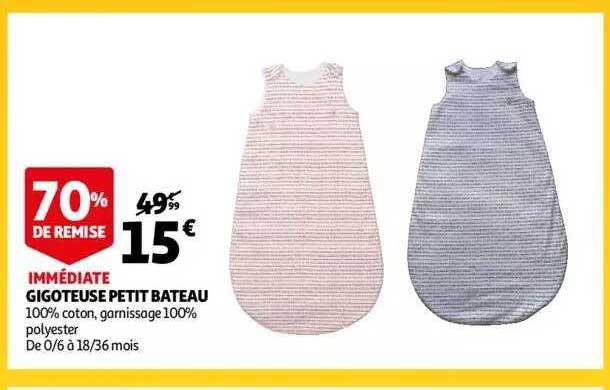 gigoteuse petit bateau