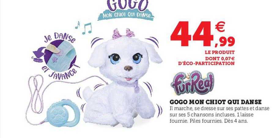 gogo mon chiot qui danse furreal