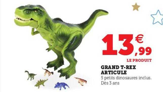 grand t-rex articule