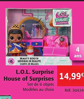 l.o.l. surprise house of surprises