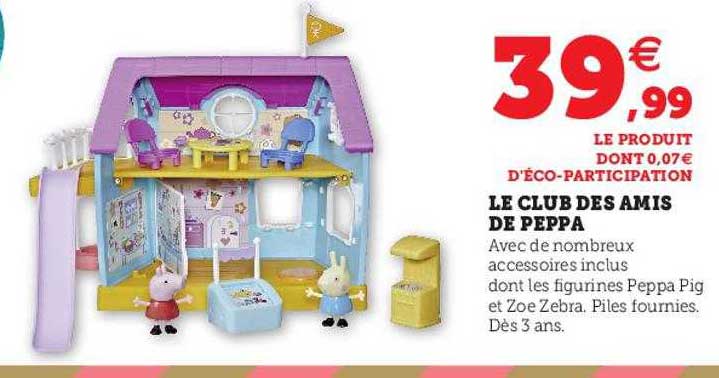 le club des amis de peppa