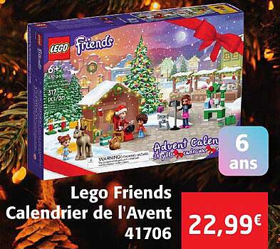 lego friends calendrier de l'avent 41706