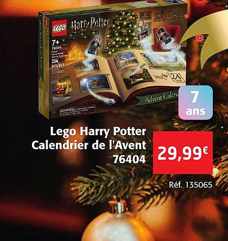 lego harry potter calendrier de l'avent 76404