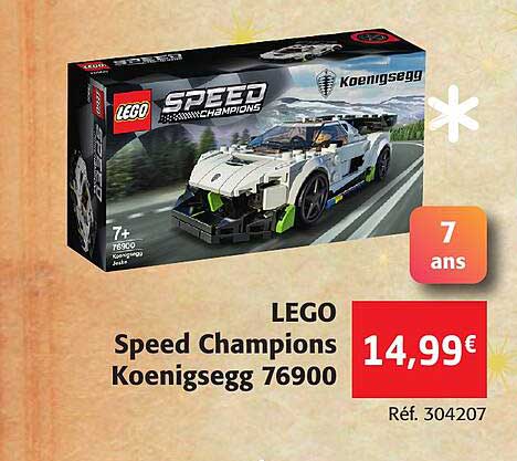 lego speed champions koenigsegg 76900