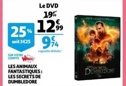 les animaux fantastiques : les secrets de dumbledore