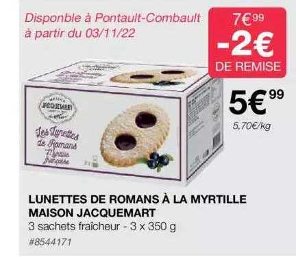 Lunettes De Romans à La Myrtille Maison Jacquemart