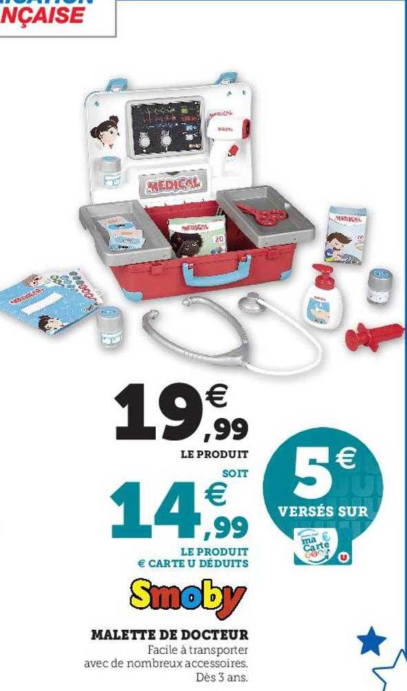 malette de docteur smoby