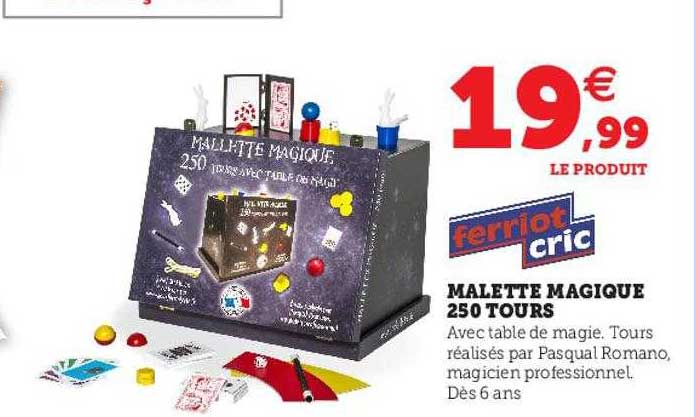 malette magique 250 tours ferriot cric