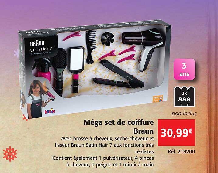 Méga Set De Coiffure Braun