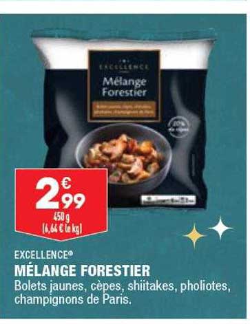 mélange forestier excellence