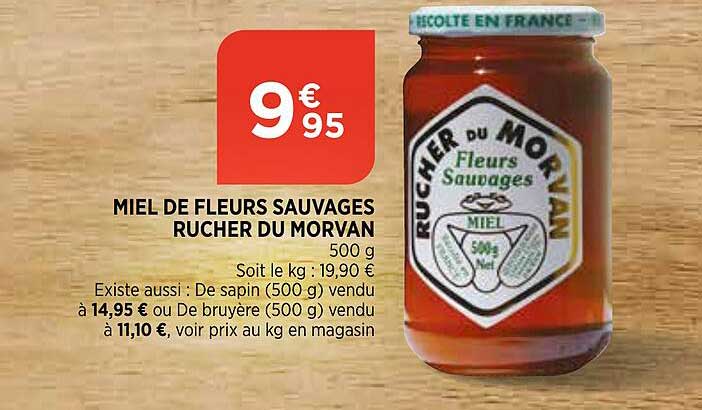 miel de fleurs sauvages rucher du morvan