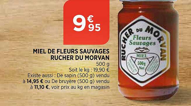 miel de fleurs sauvages rucher du morvan