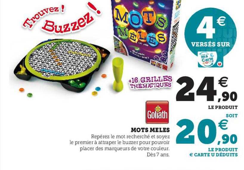 mots mêlés goliath