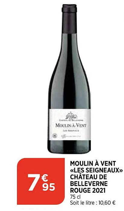 moulin à vent «les seigneaux» château de belleverne rouge 2021