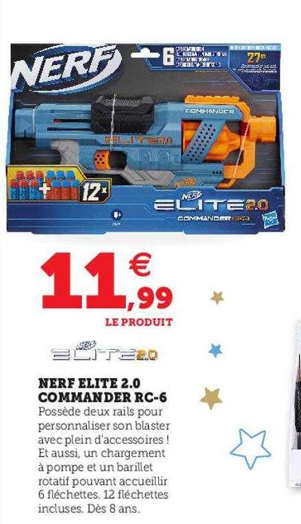 nerf elite 2.0 commander rc-6