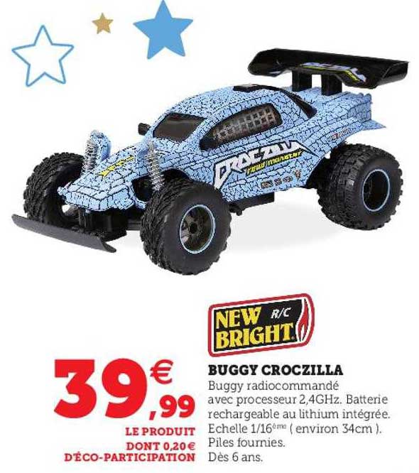 new bright buggy croczilla