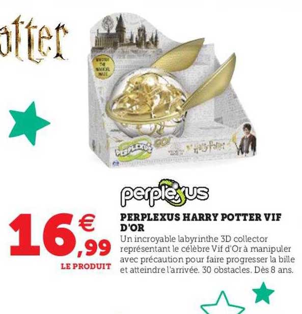 perplexus harry potter vif d'or