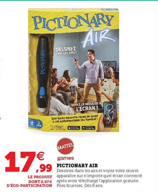 pictionary air mattel games