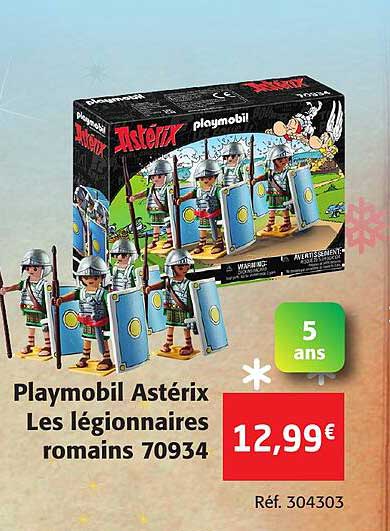 playmobil astérix les légionnaires romaisn 70934