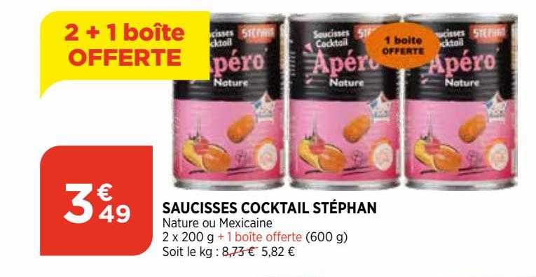 Saucisses Cocktail Stéphan