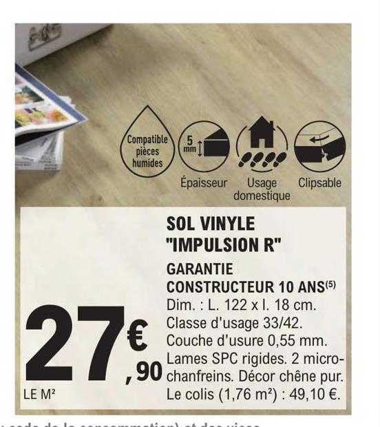 Sol Vinyle "impulsion R"
