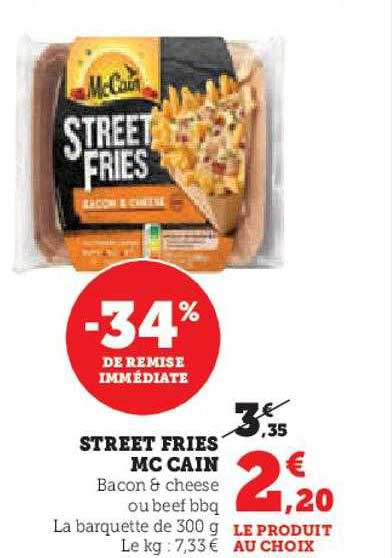 street fries mc cain