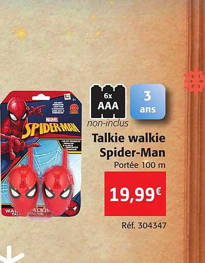 talkie walkie spider-man