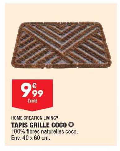 Tapis Grille Coco Home Création Living