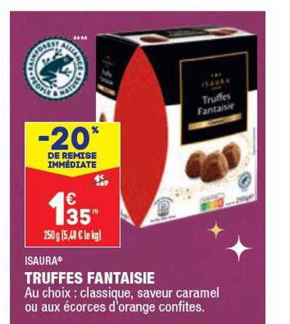 truffes fantaisie isaura