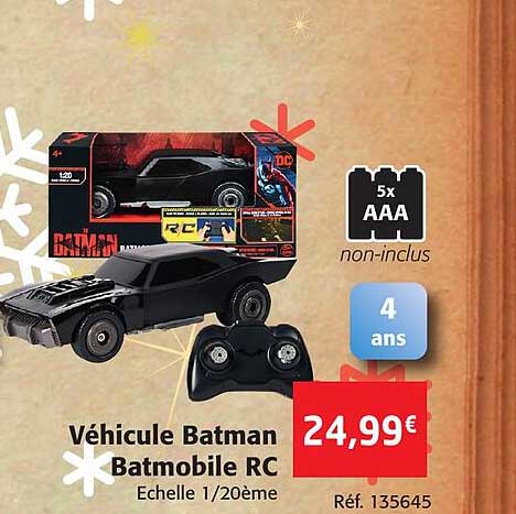 véhicule batman batmobile rc